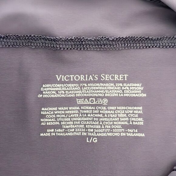 Victoria Secret Deep V Neck Tank Bodysuit - Picture 8 of 8